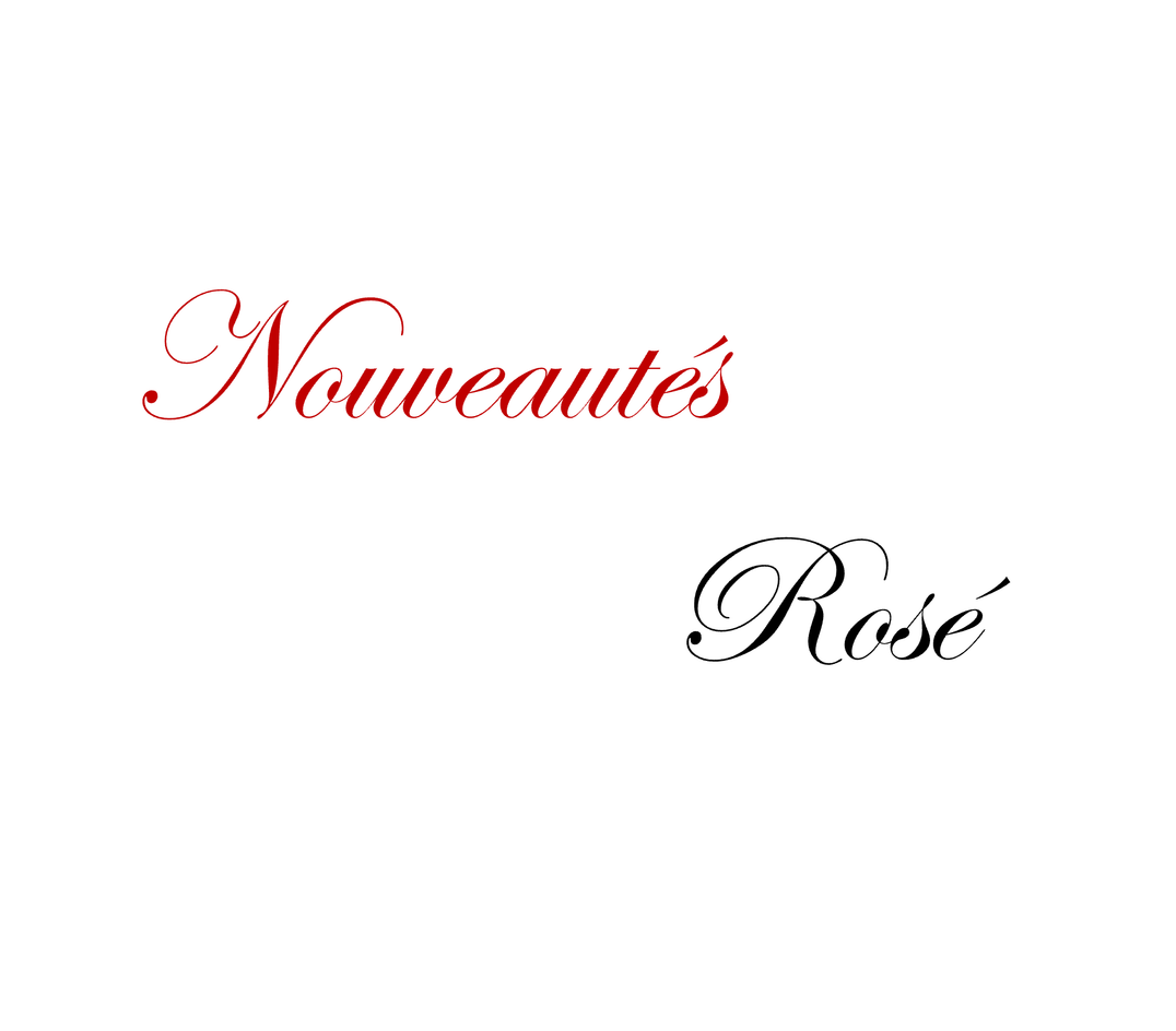 Nouveautés Rosé